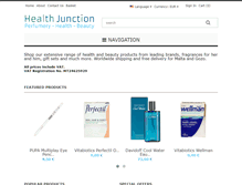 Tablet Screenshot of healthjunctionmalta.eu